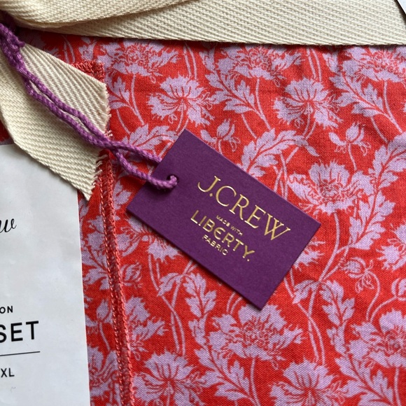 J.Crew Duval set limited edition twin/twin extra large liberty print - Picture 4 of 6